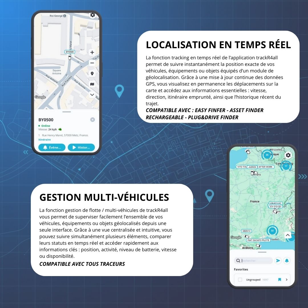 Forfait Asset Finder Mini 4G + Rechargeable