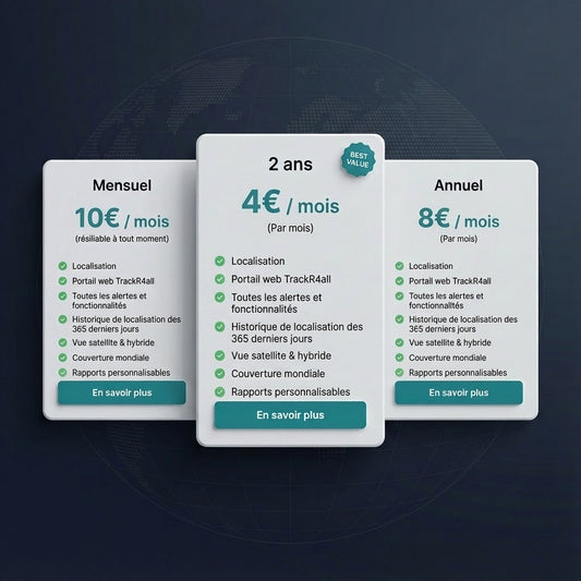 Forfait Asset Finder Mini 4G + Rechargeable